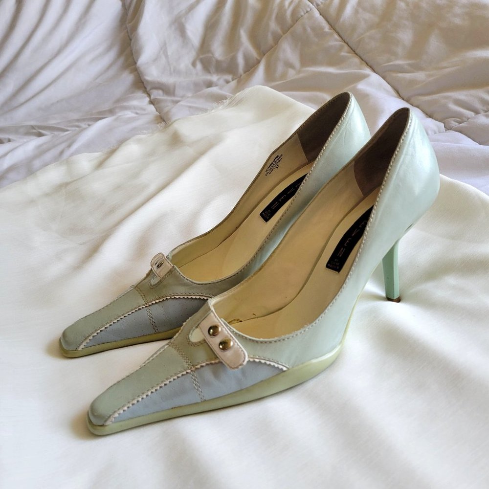 Steven by Steve Madden Tricolor Vintage Pumps